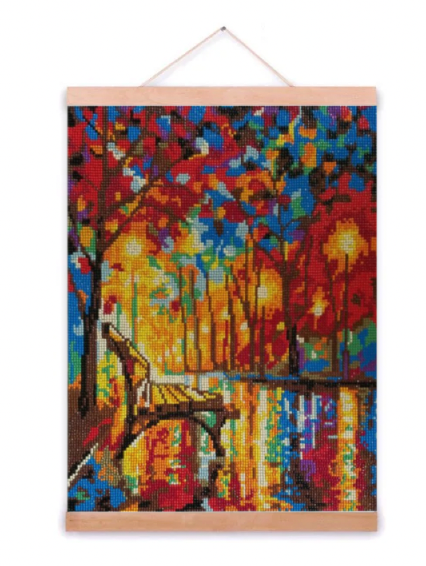 Magnetische lijsten (Morgen in huis) Diamond Painting Planet