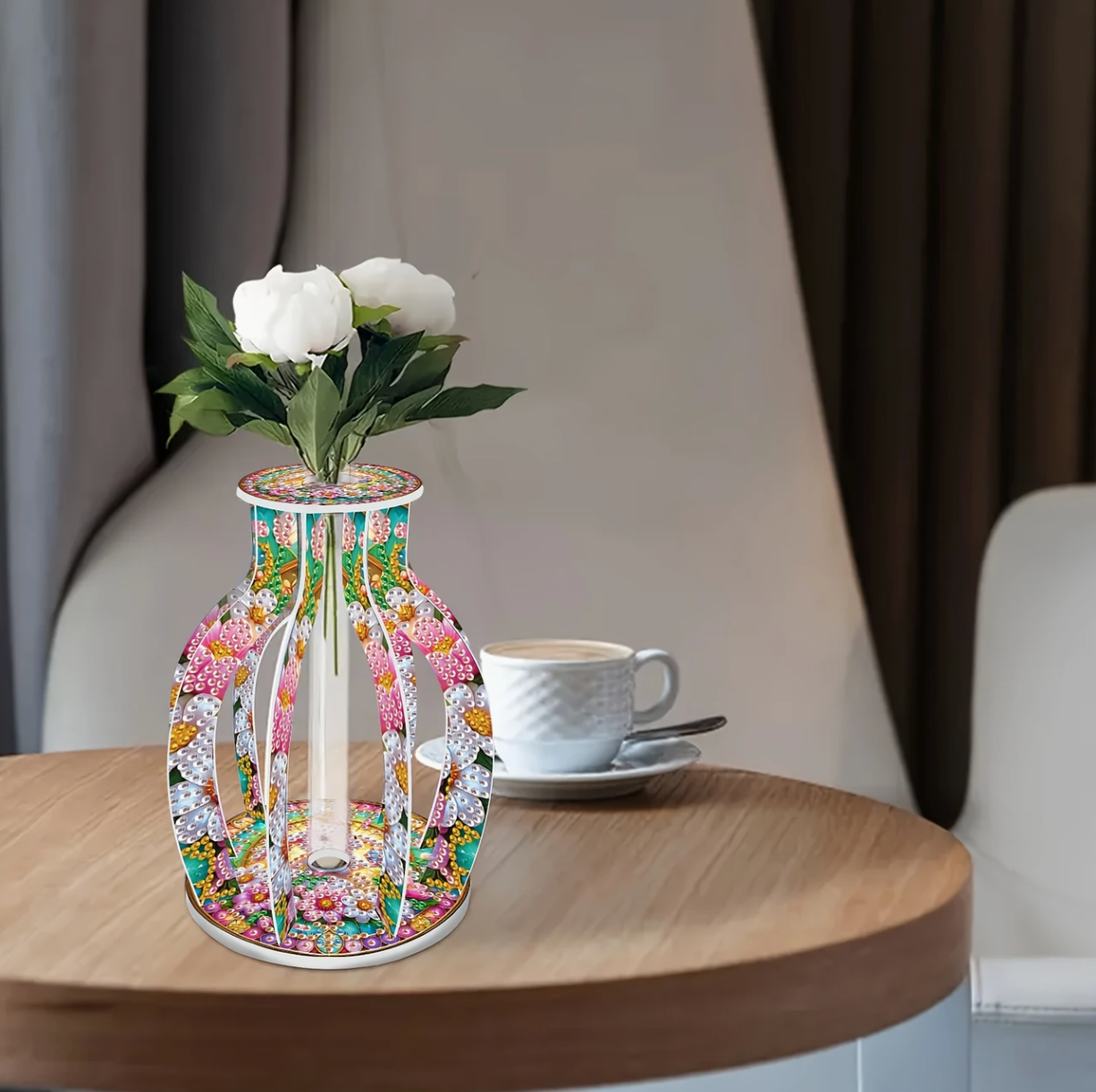 Diamond Painting Vaasje (Morgen in huis) Diamond Painting Planet