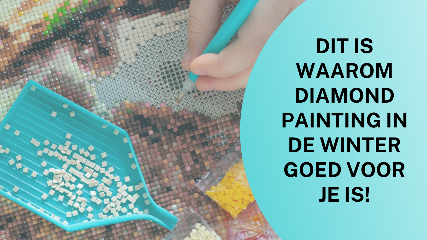 Dit is waarom Diamond Painting in de winter goed voor je is! Diamond Painting Planet