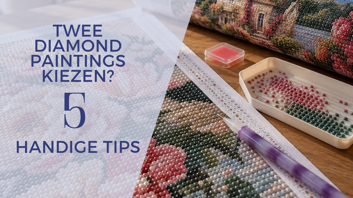 Twee Diamond Paintings kiezen? 5 handige tips