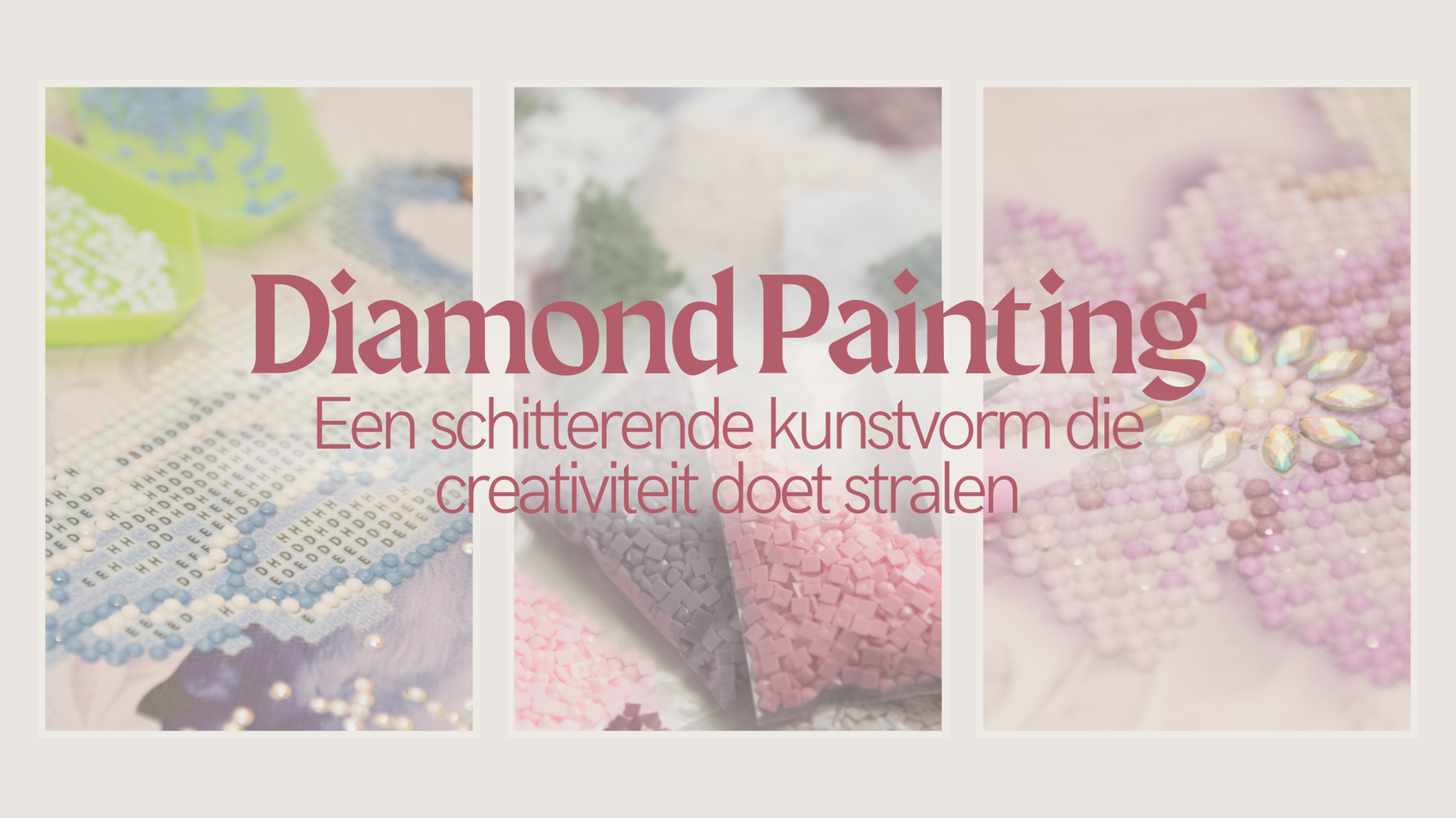 Diamond Painting: een schitterende kunstvorm die creativiteit doet stralen Diamond Painting Planet