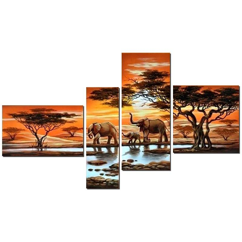 diamond painting met meerdere paintings