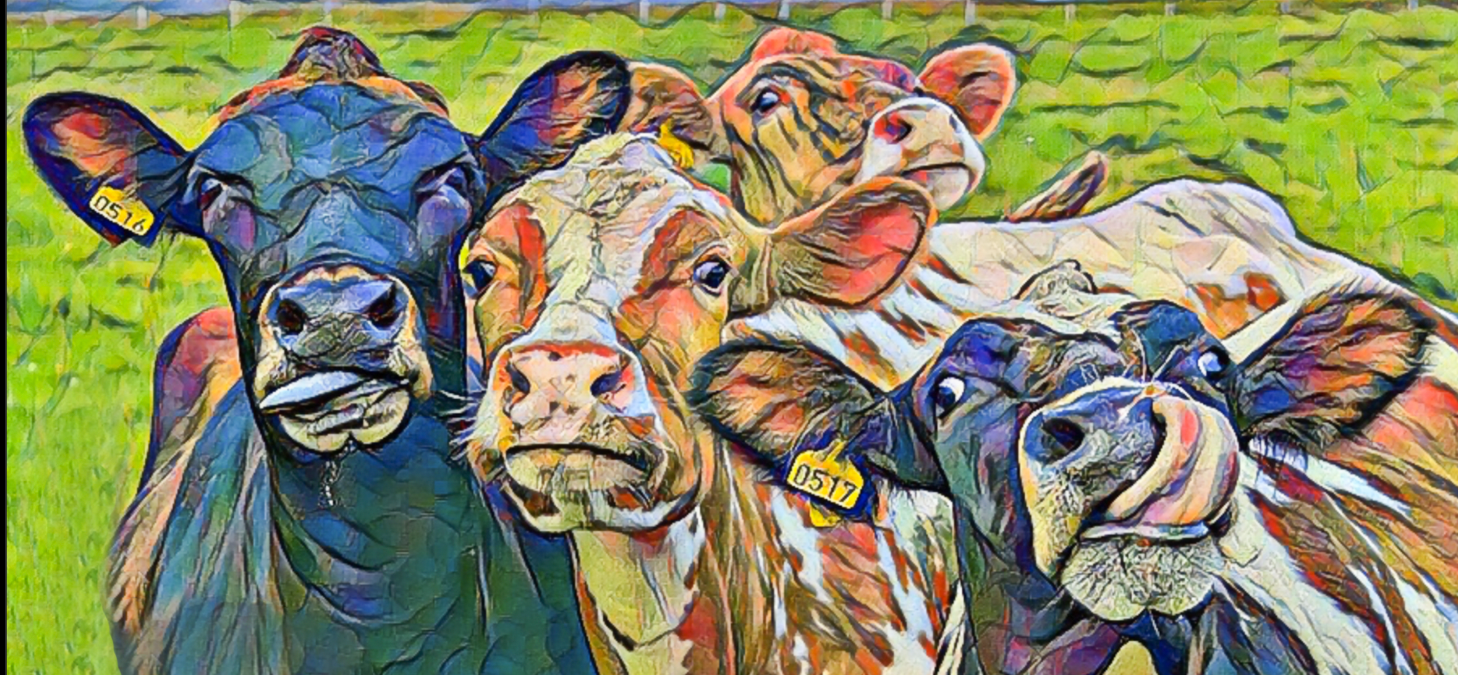 diamond painting met dieren van de boerderij