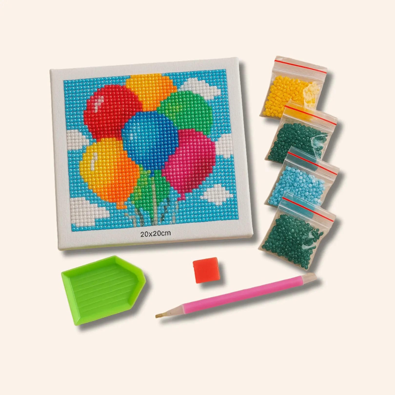 Proefpakketten Diamond Painting Planet