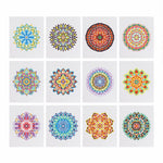 Mandala's (set van 12) Diamond Painting Planet