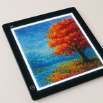 Lichtplaat Diamond Painting Planet