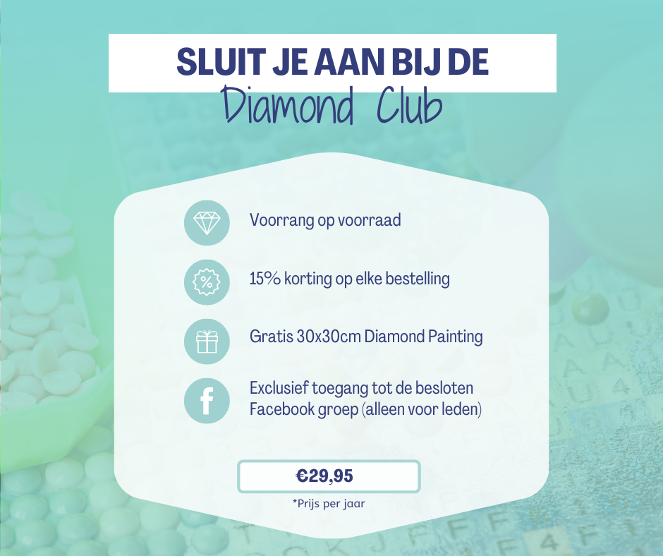 Diamond Club Lidmaatschap Diamond Painting Planet