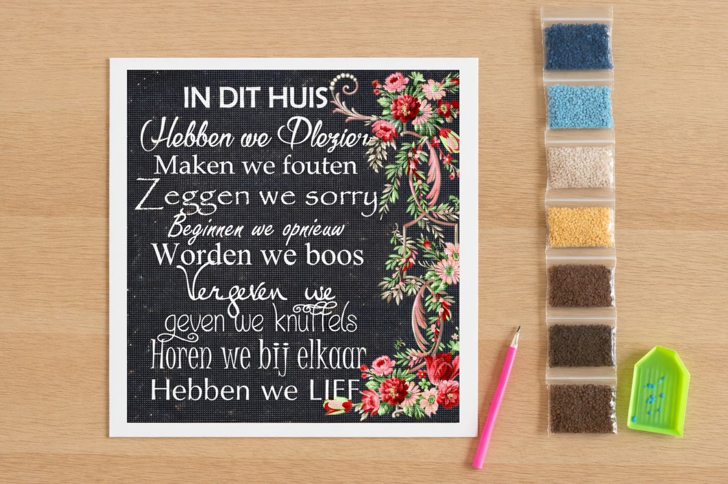 In Dit Huis Diamond Painting Planet