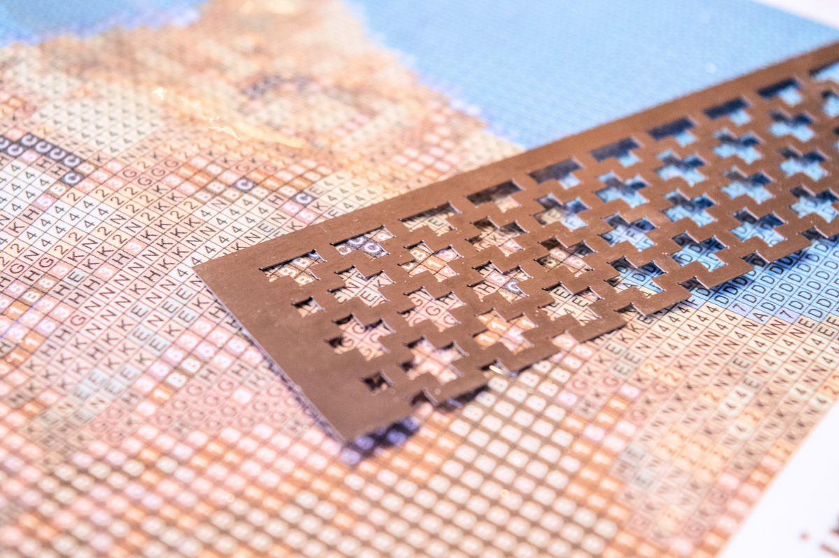 Diamond Painting liniaal (Morgen in huis) Diamond Painting Planet