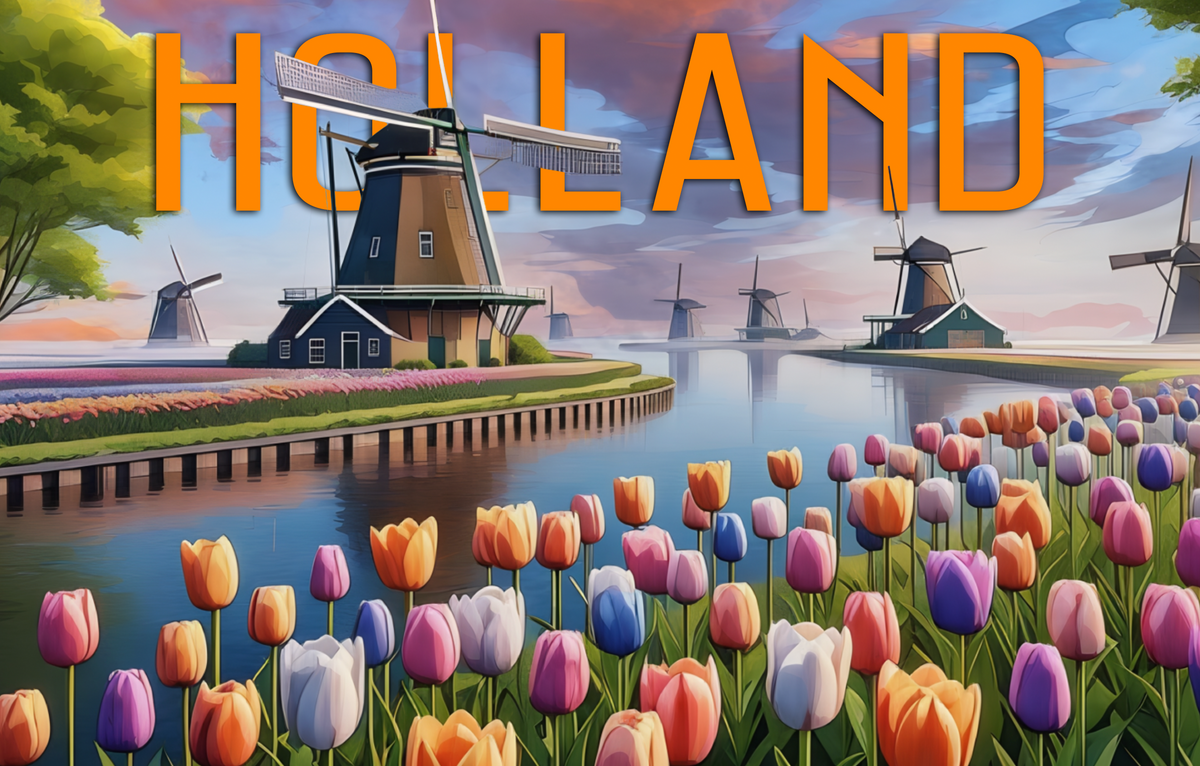 Holland Diamond Painting Planet