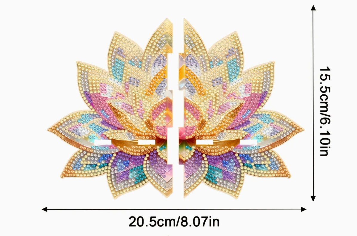 Diamond Painting Hoekplankje - ZEER UNIEK (Morgen in huis) Diamond Painting Planet