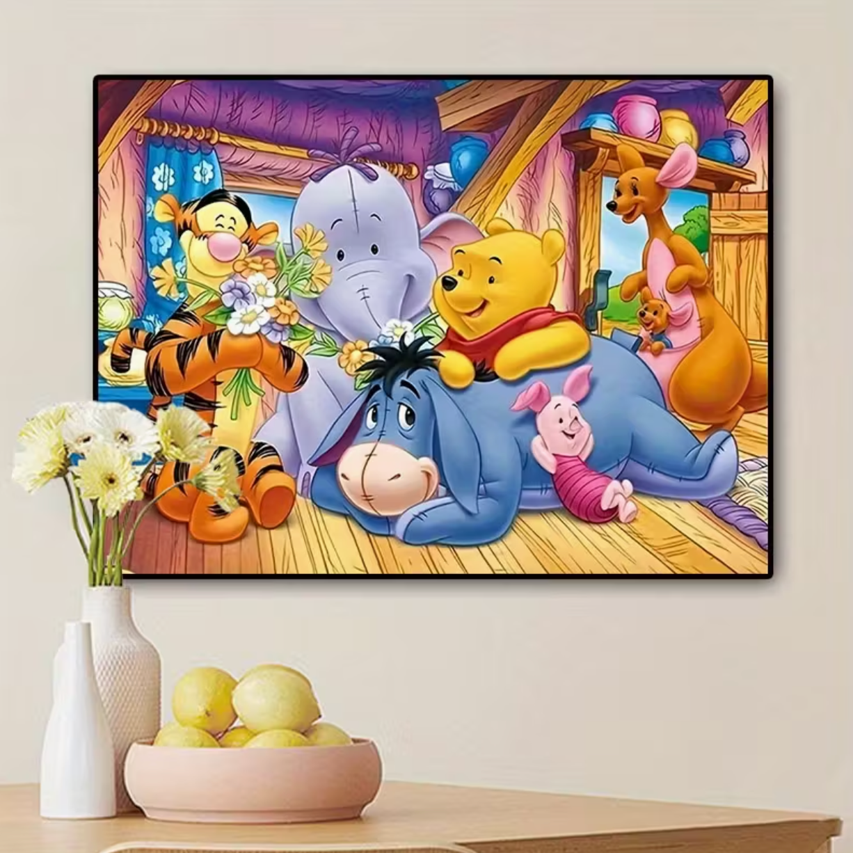 Vrolijke Vrienden van het Honderd Bunderbos Diamond Painting Planet