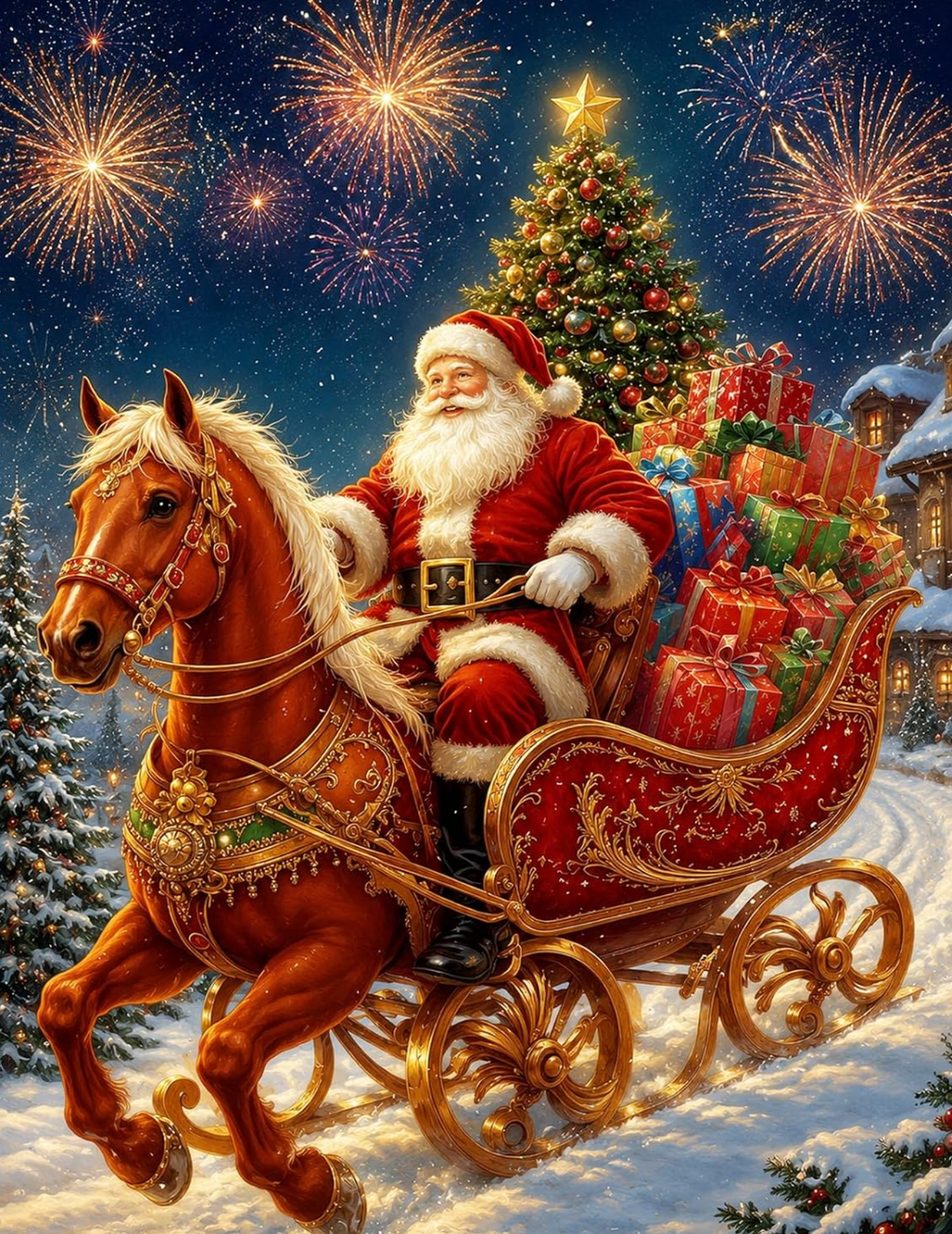 Kerstmagie onder de Sterrenregen (Morgen in huis)