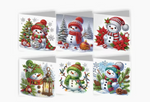 Kerstkaarten (Morgen in huis) Diamond Painting Planet