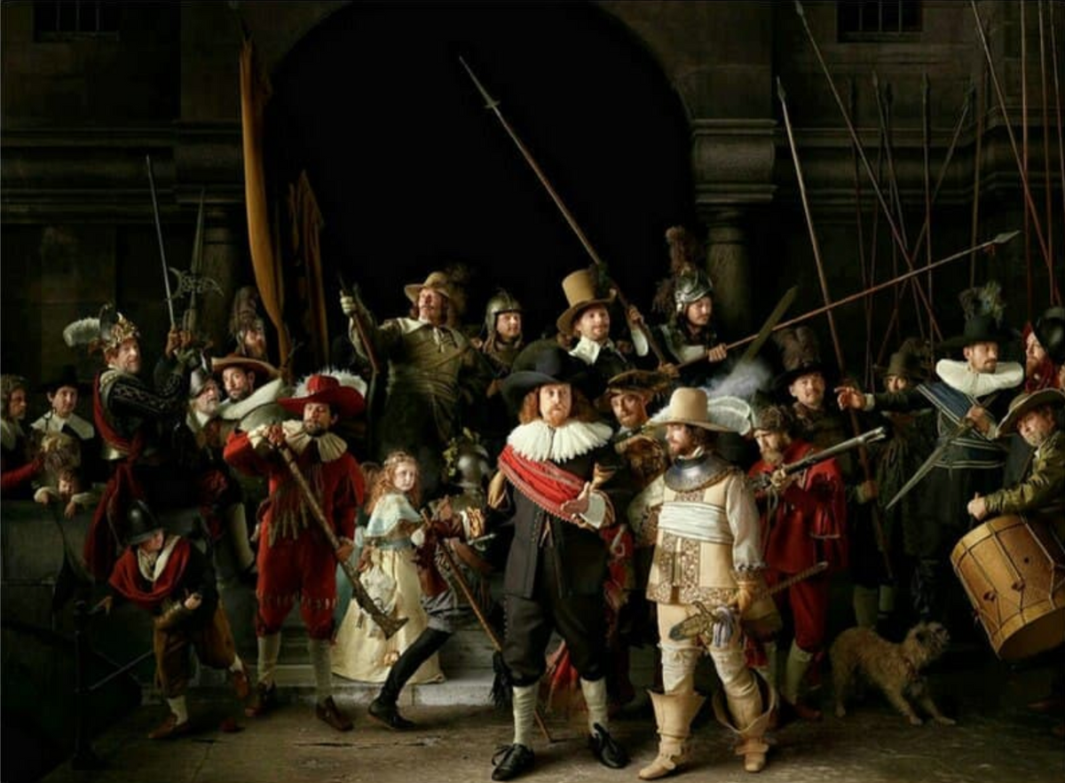 Rembrandt - Nachtwacht Diamond Painting Planet