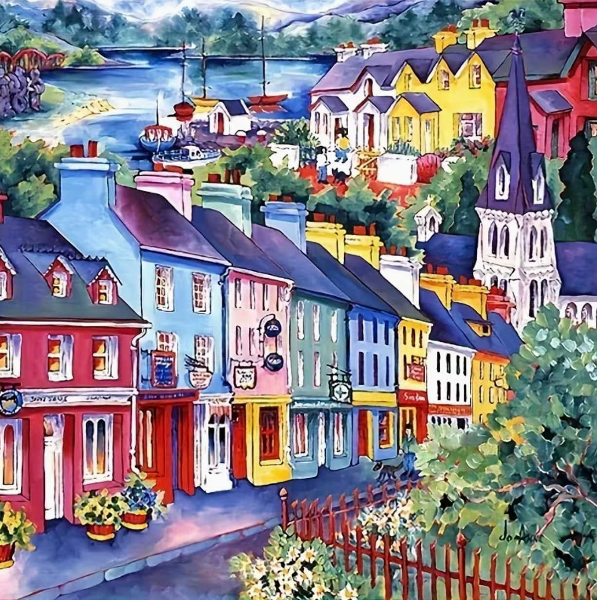 Kleurrijke Dorpen (Morgen in huis)