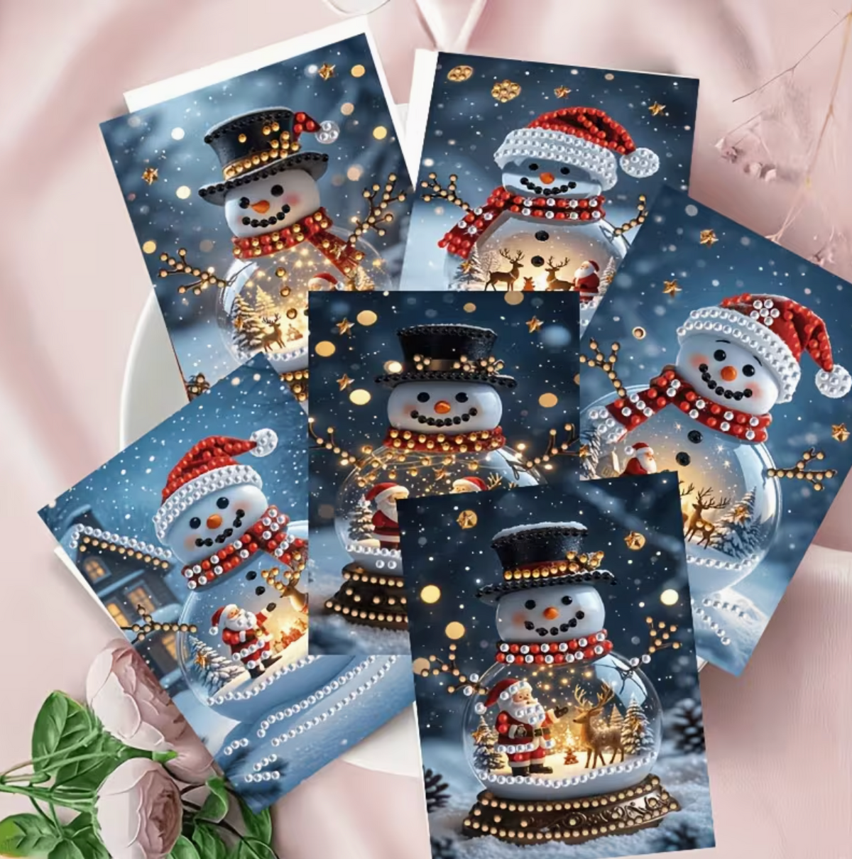 Kerstkaarten (Morgen in huis)