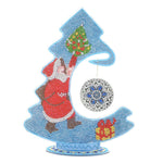 Glow in the Dark Kerstdecoraties Diamond Painting Planet