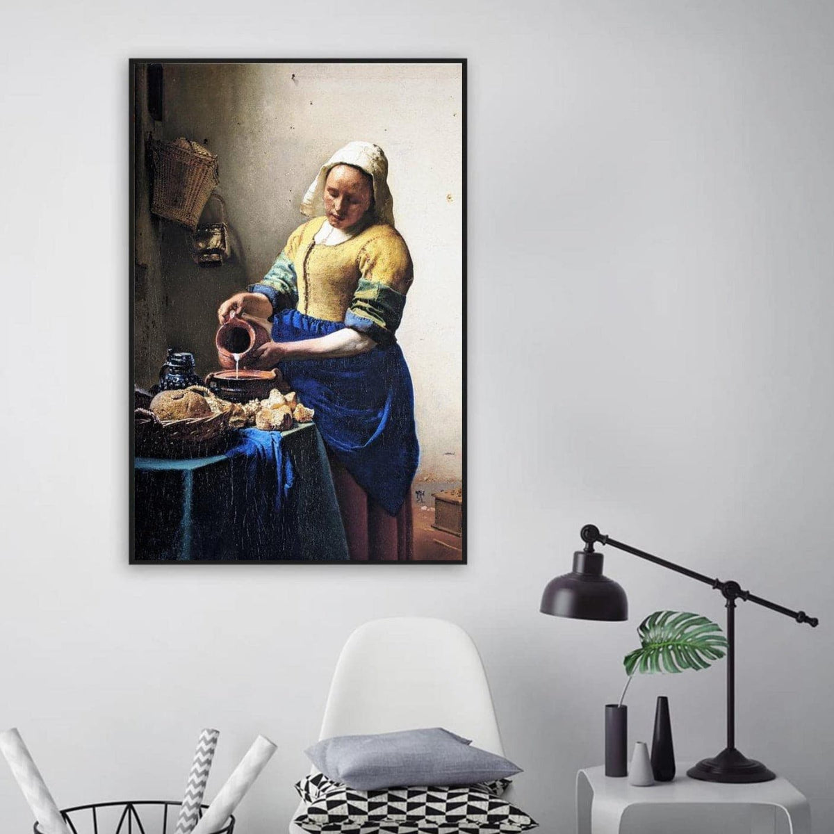 Johannes Vermeer - Het Melkmeisje Diamond Painting Planet