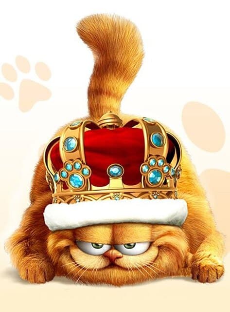 Garfield Diamond Painting Planet