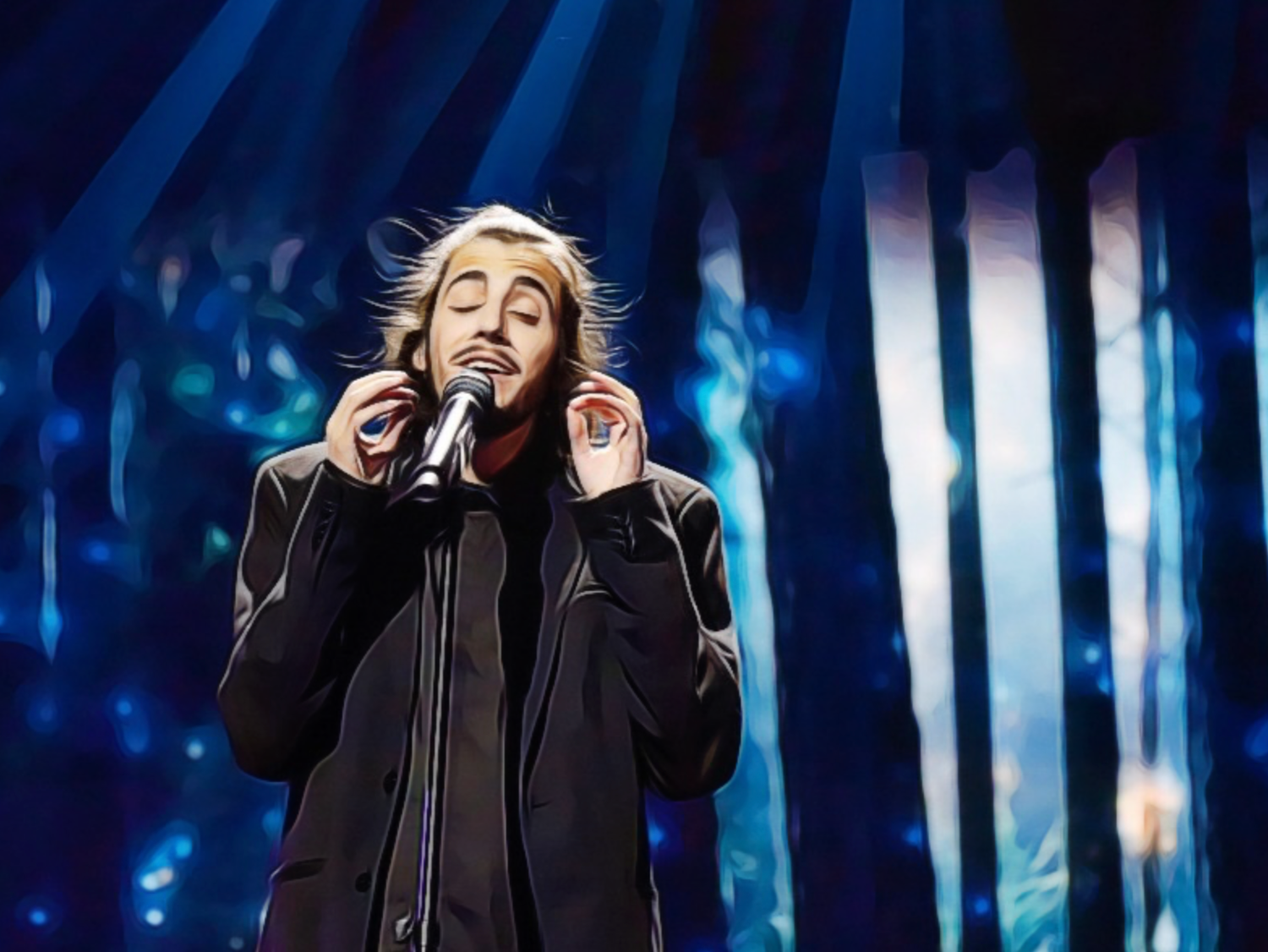 2017 - Salvador Sobral Diamond Painting Planet