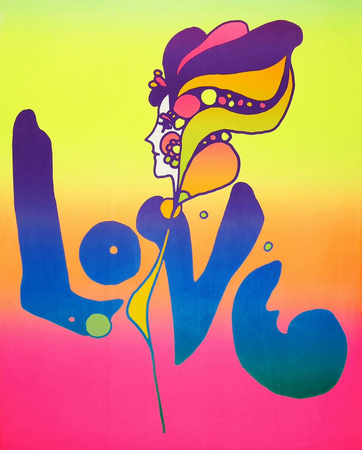 Peter Max - Love Diamond Painting Planet