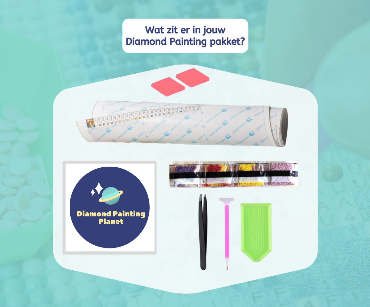 Wolf dromenvanger 40x50cm (Morgen in huis) Diamond Painting Planet