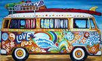 VW busje Diamond Painting Planet