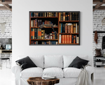 Bibliotheek poezen Diamond Painting Planet