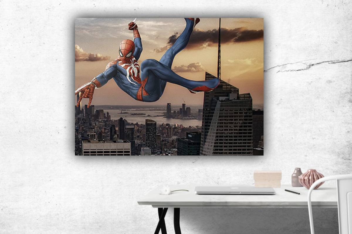 Spider-Man Diamond Painting Planet