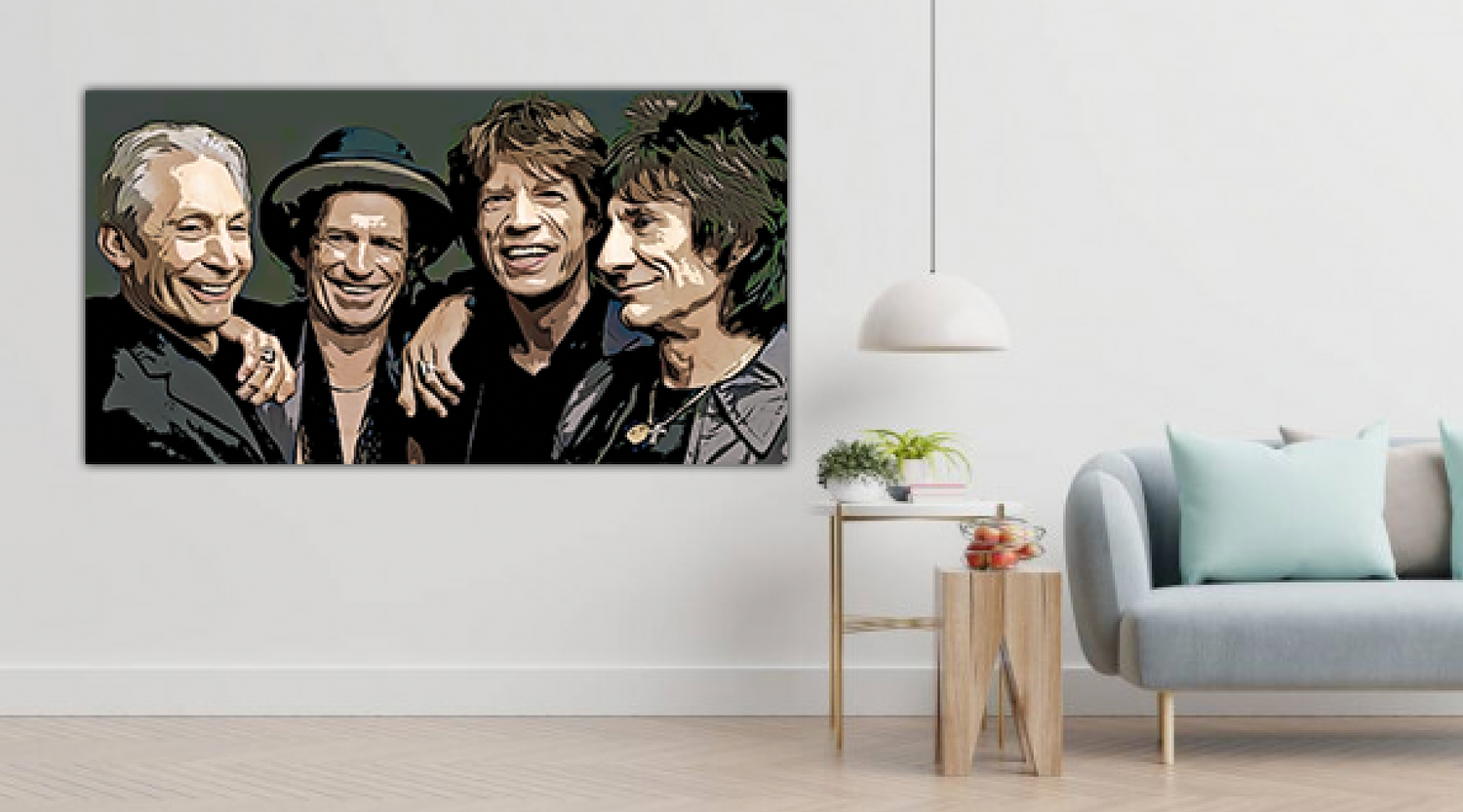 Rolling Stones Diamond Painting Planet