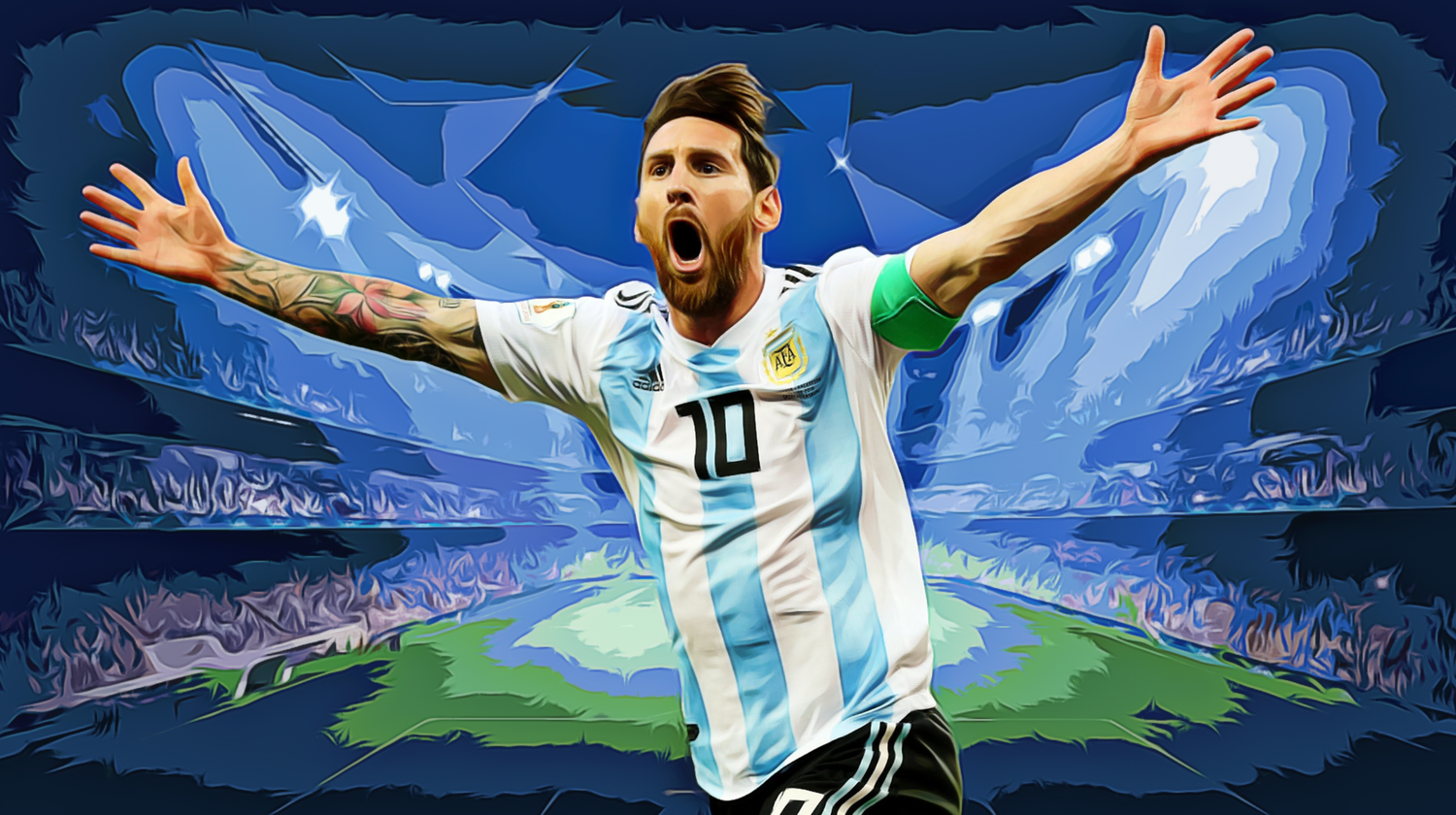 Lionel Messi Diamond Painting Planet