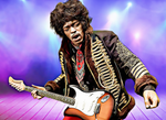 Jimi Hendrix Diamond Painting Planet