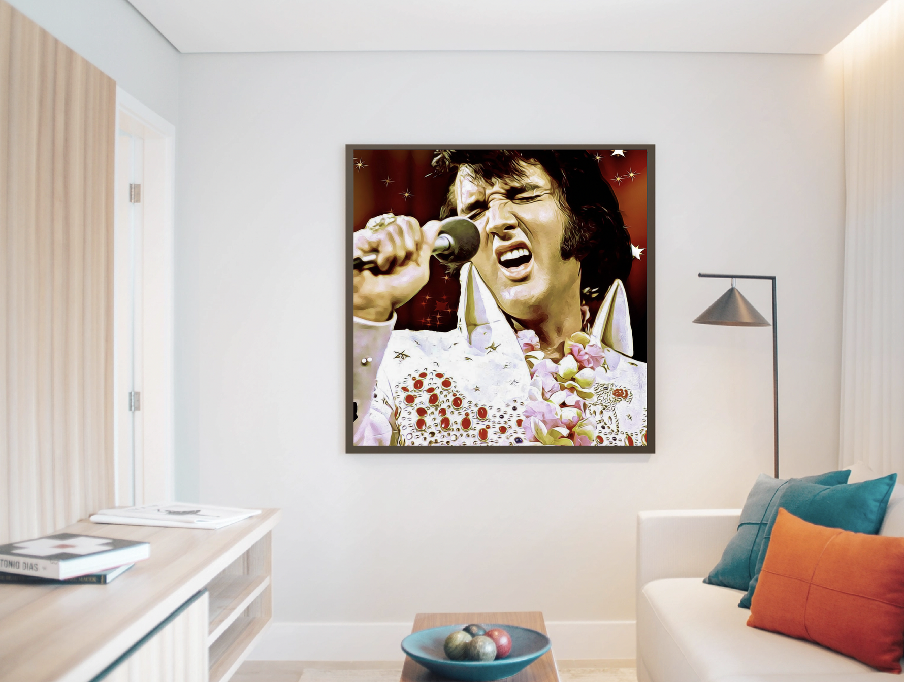 Elvis Presley Diamond Painting Planet