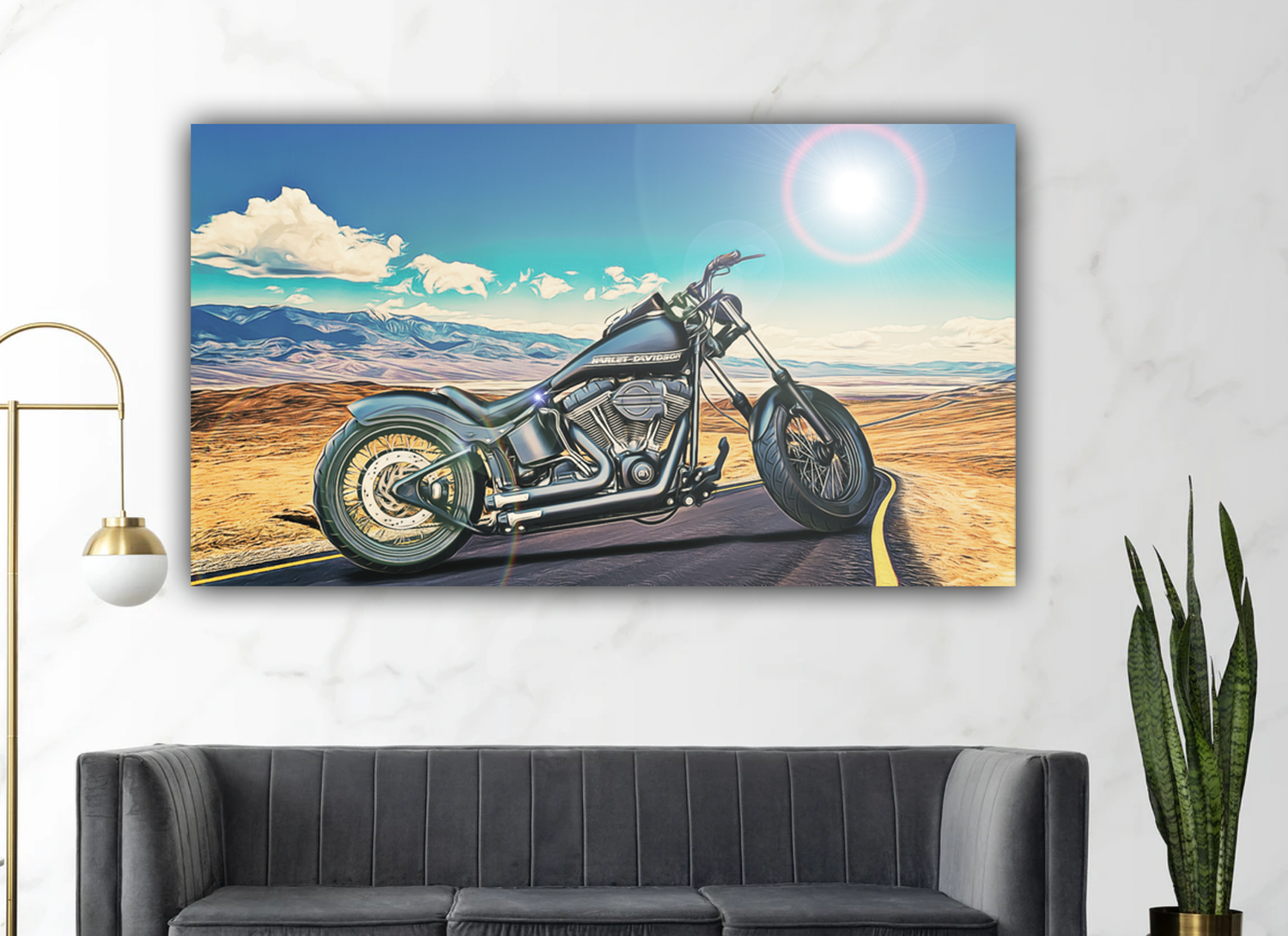 Harley Davidson Diamond Painting Planet