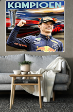 Max Verstappen kampioen Diamond Painting Planet