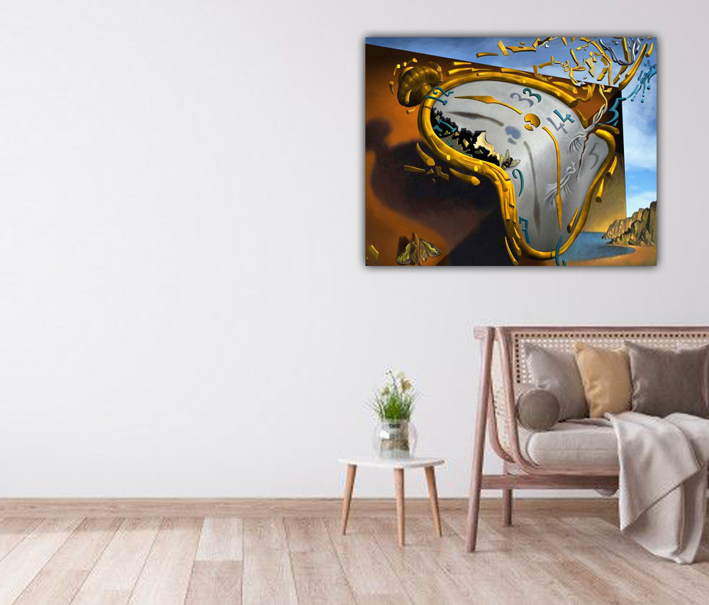 Salvador Dali - Smeltende klok Diamond Painting Planet
