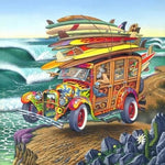 Surf auto Diamond Painting Planet