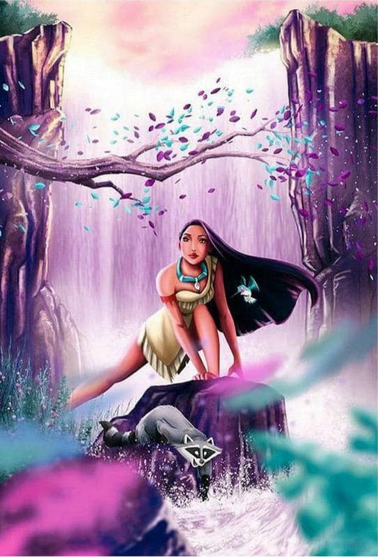 Pocahontas Diamond Painting Planet