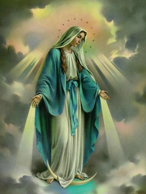 Heilige Maria Diamond Painting Planet